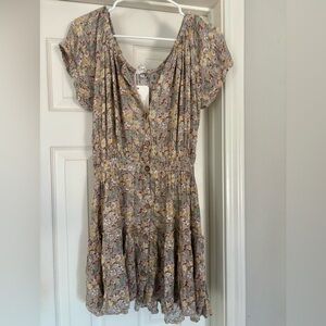Elan Multicolor Floral Dress